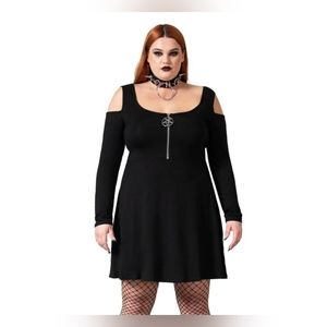 Sexy & Cute Miss Mayhem Mini Dress from Killstar - Sz 4XL - Worn Once